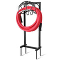 Black Freestanding Metal Hose Holder Holds 150-feet Hose E92600