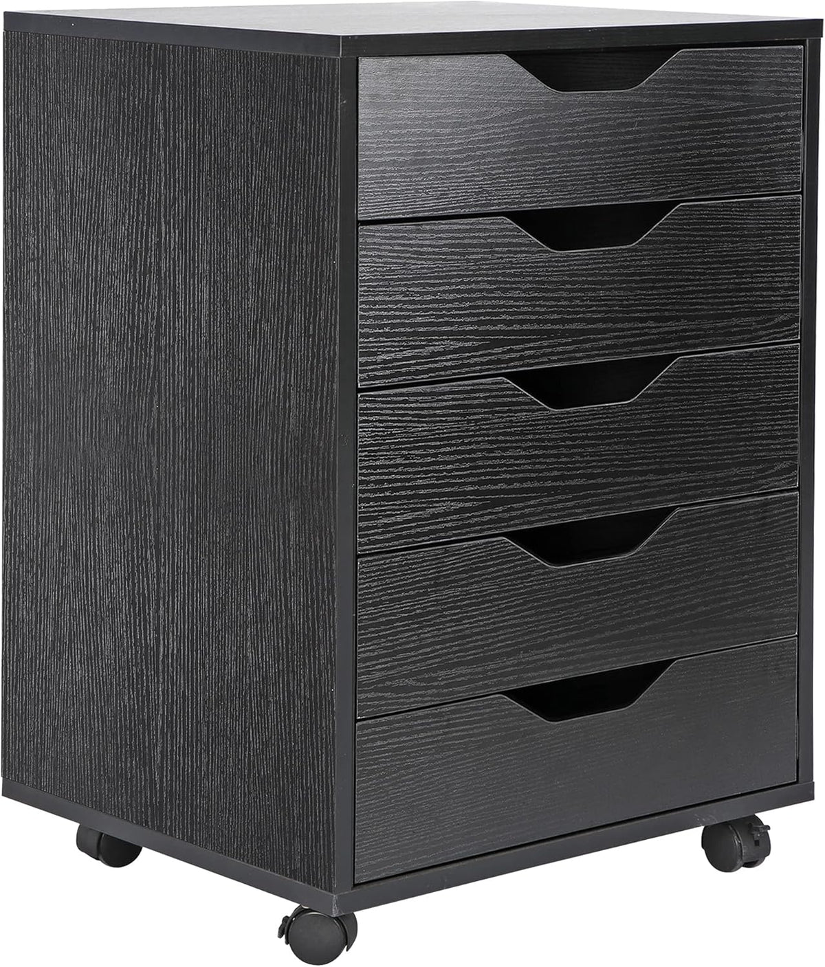 5 Drawer Storage Cabinet with Casters D32606