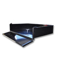 Black Steel Golf Cart Cargo Box X476873