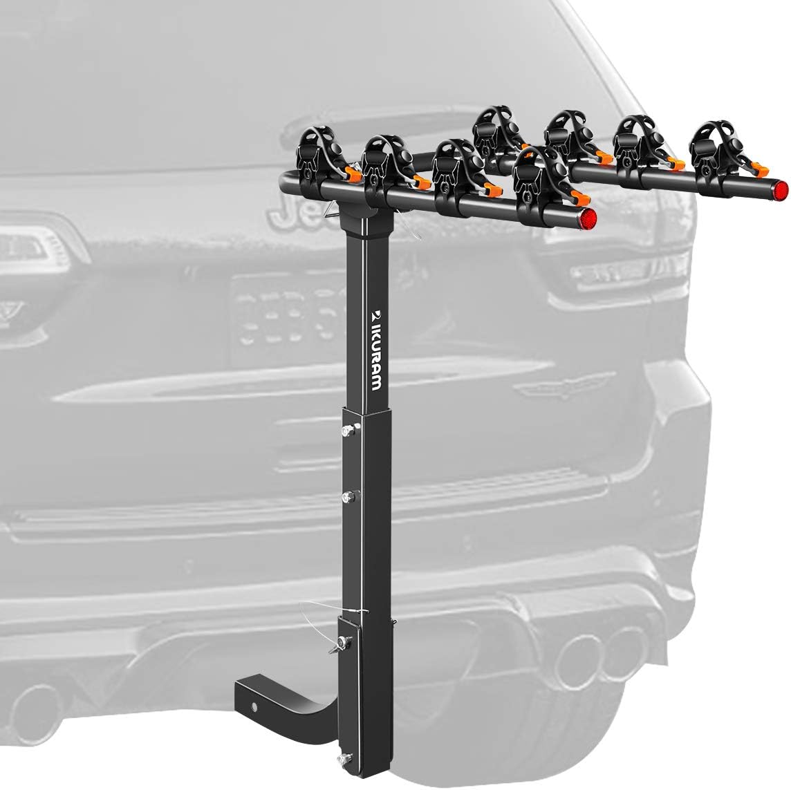 4 Bike Hitch Mount Foldable Bicycle Rack Q538972