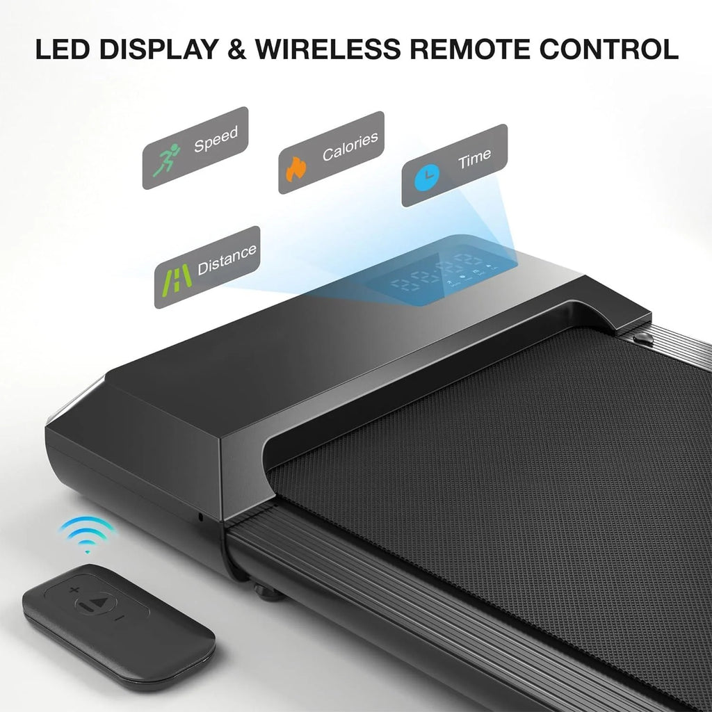 Under Desk Treadmill 2 in 1 Electric Walking Pad 2.5HP T1933