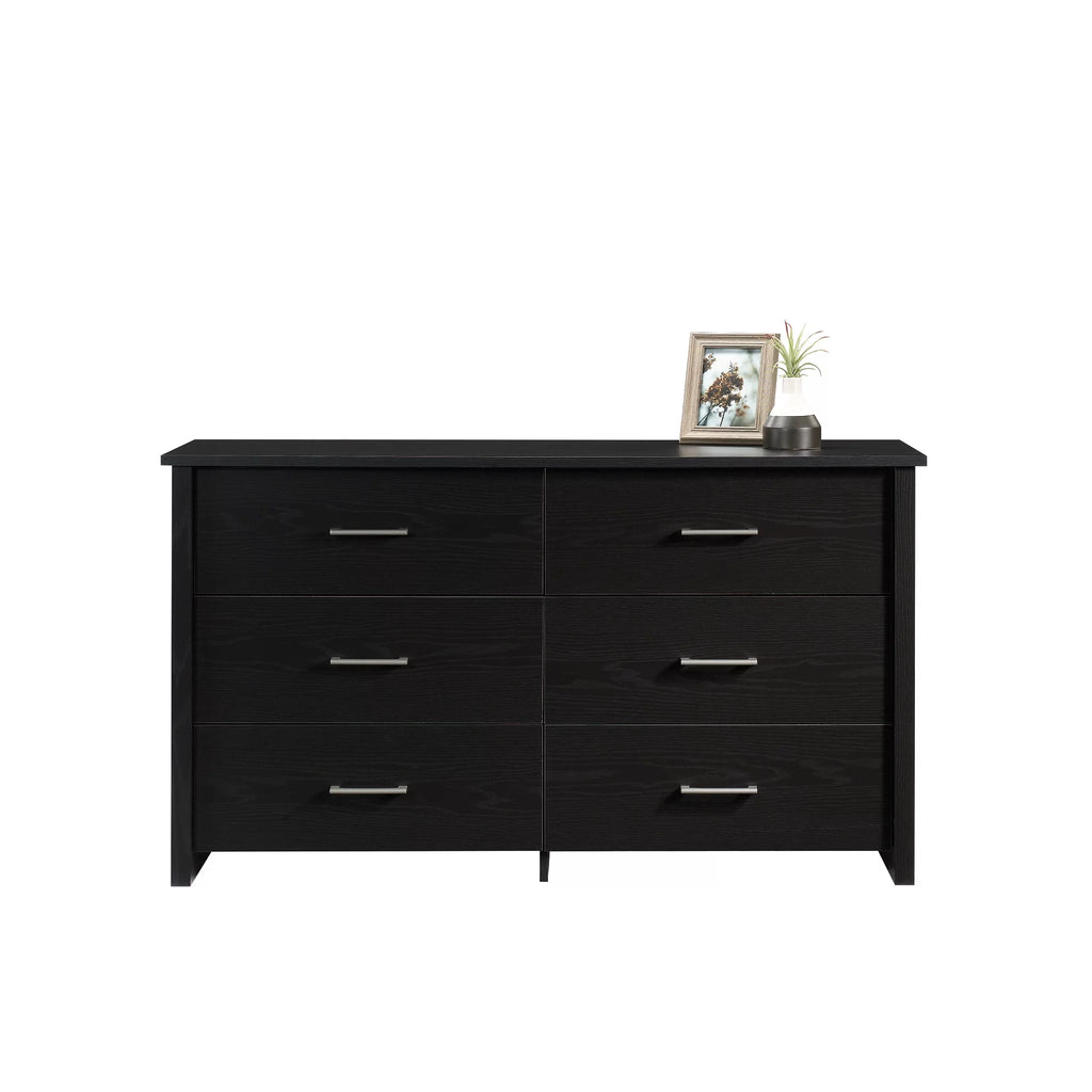 Soft White 6-Drawer Dresser M12541