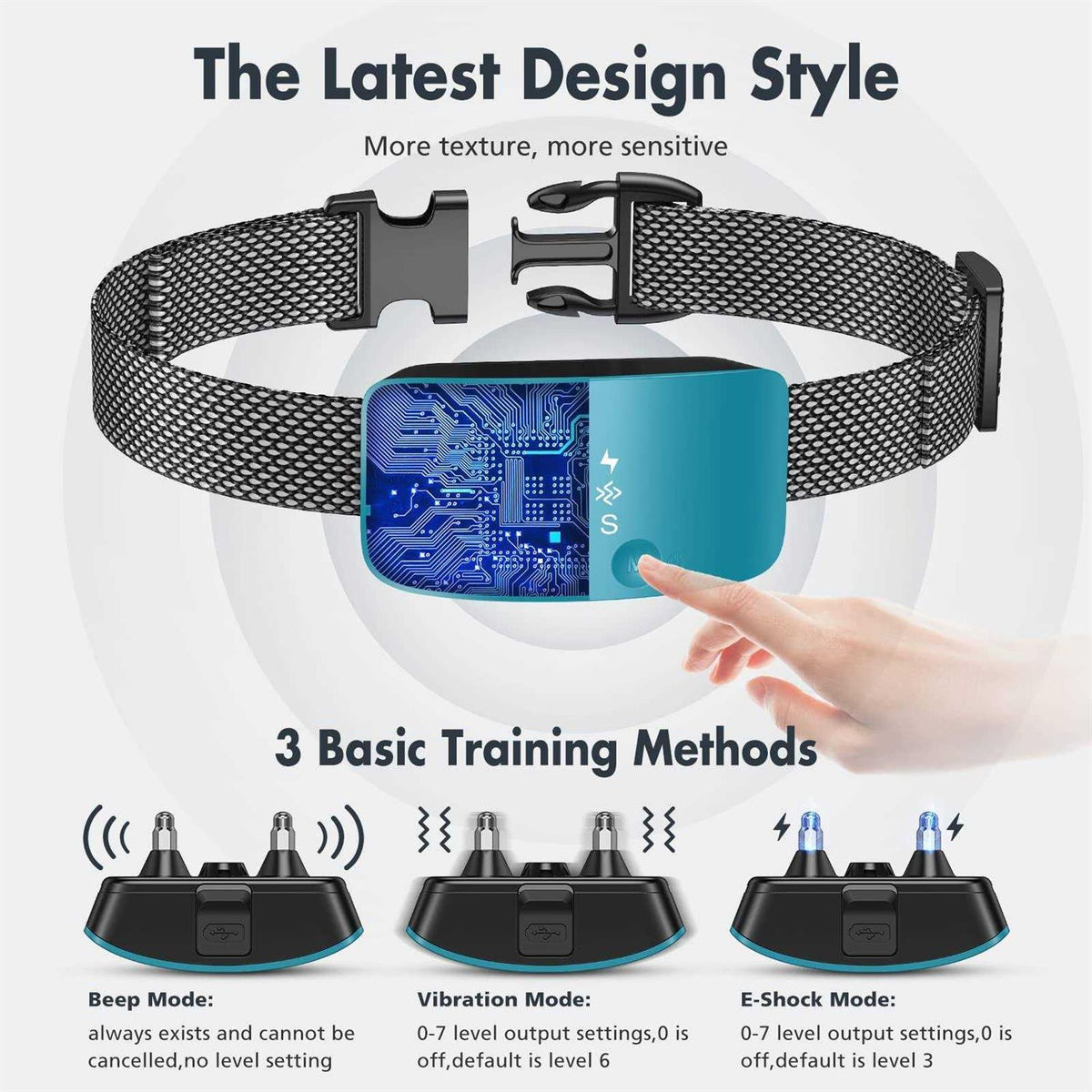 Rechargeable Anti Barking Training Collar S735671