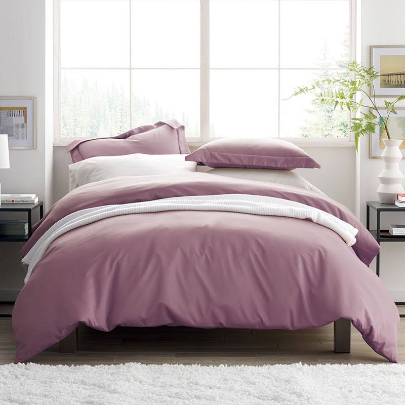 Ivory Queen Supima Cotton Sateen Duvet Cover M8312