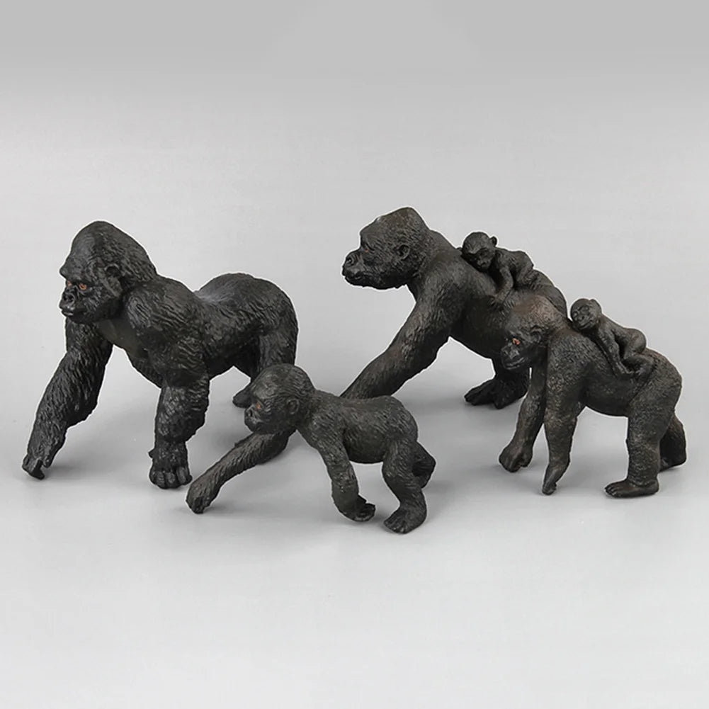 Simulation Gorilla Wild Animal Action Figure V574