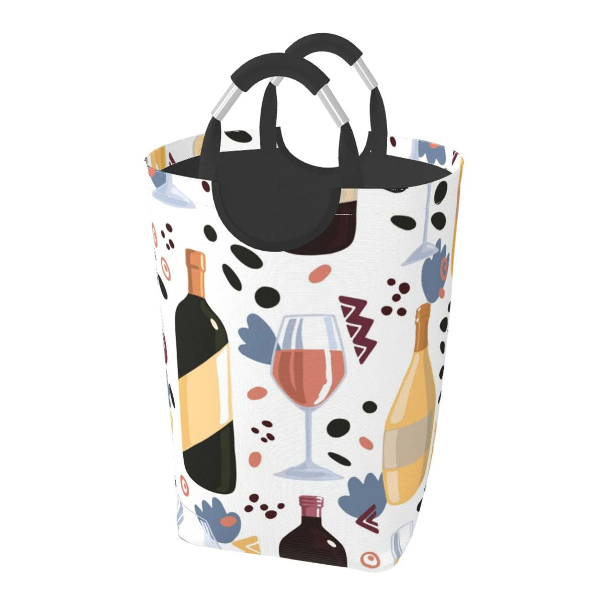 Large Canvas Fabric Collapsible Laundry Hamper G20278