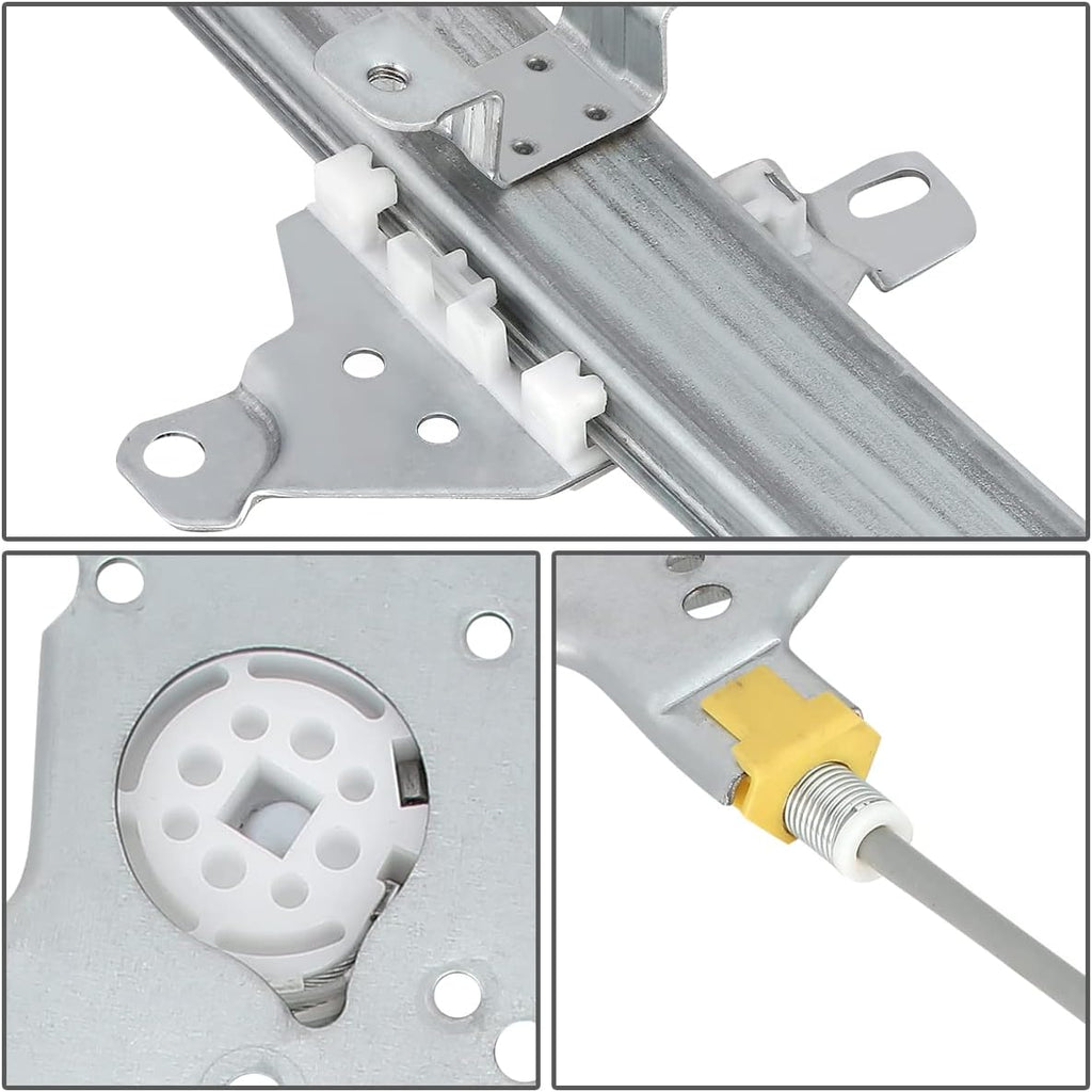 Front Power Window Regulator without Motor, Driver Left Side Pack of 2 F458956