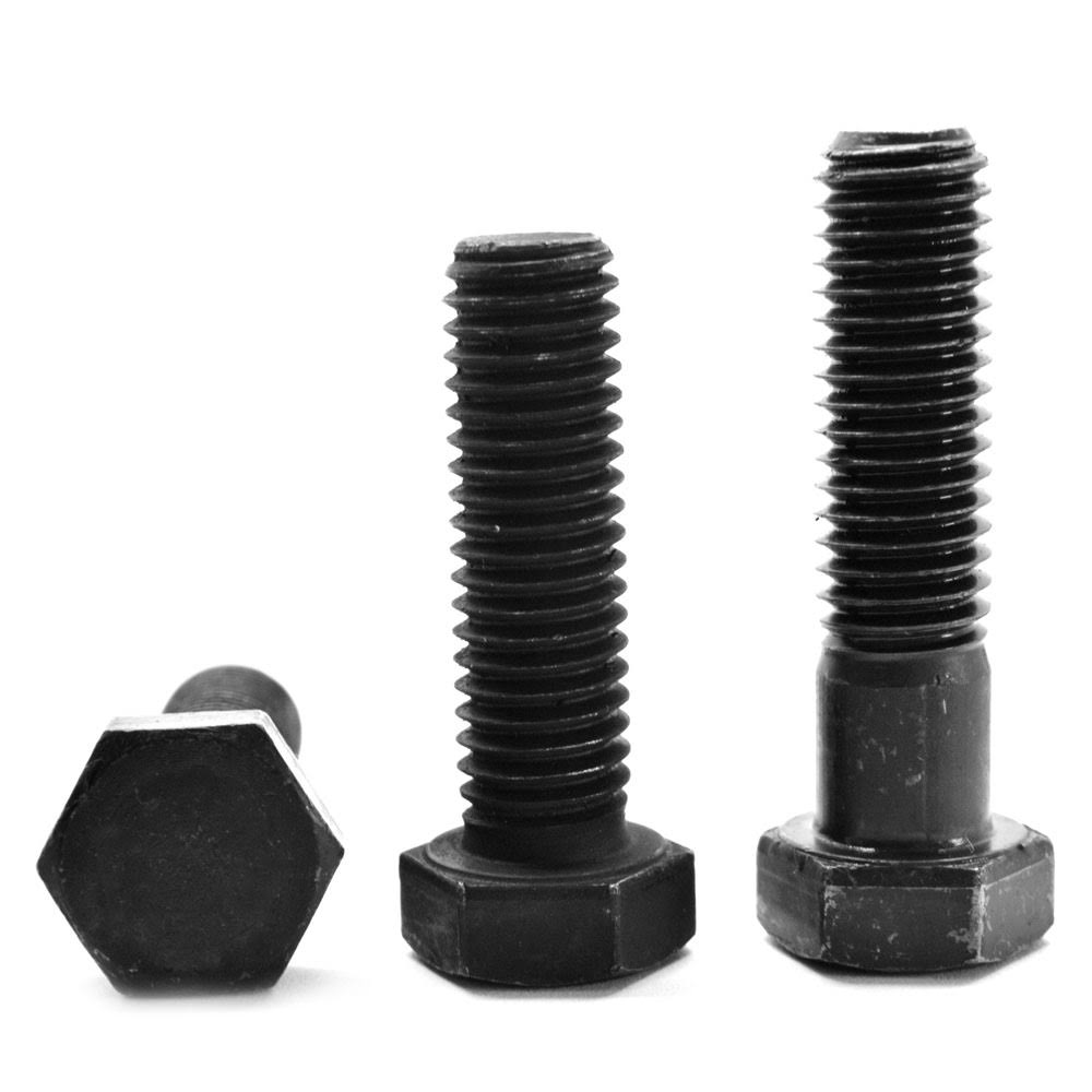 3/8x22-16 x 1x22 Coarse Thread Grade 5 Hex Cap Screw Black Oxide Pk 450 X58969