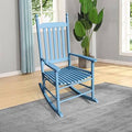 Blue Rocking Chair Y65130