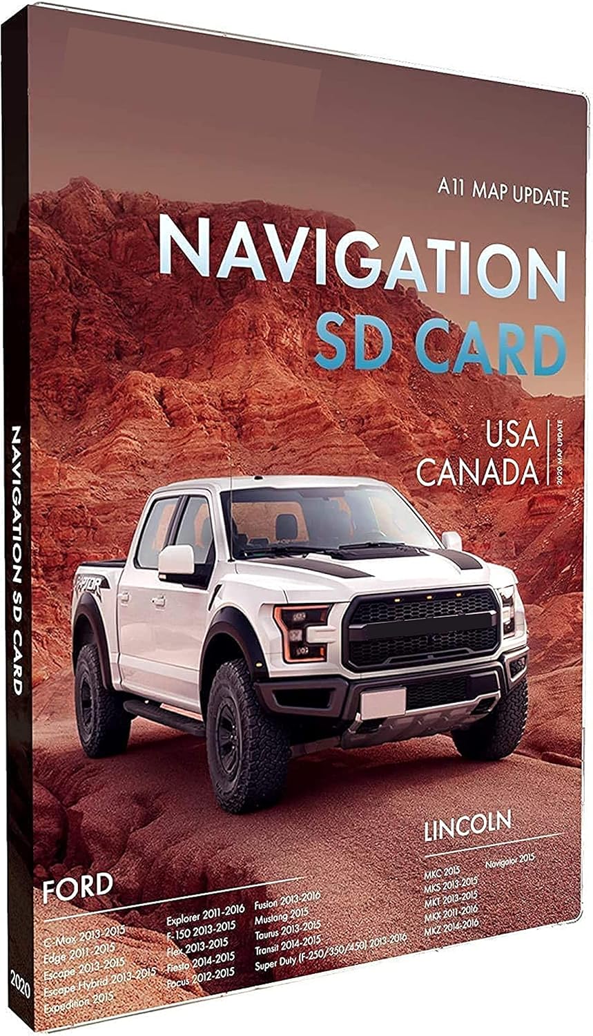 Navigation SD Card Compatible w Ford A11 M898460