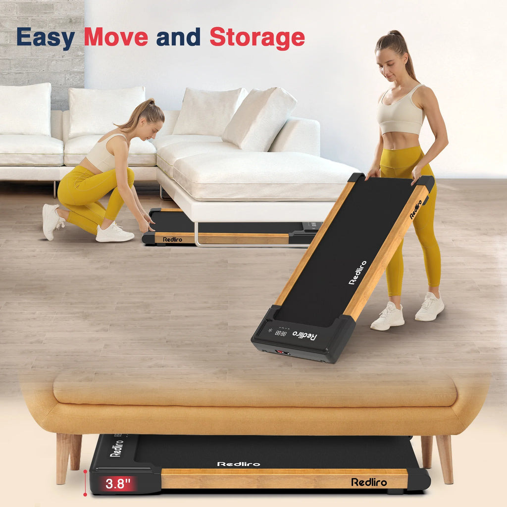 White 2.25HP Walking Pad Treadmill P2382