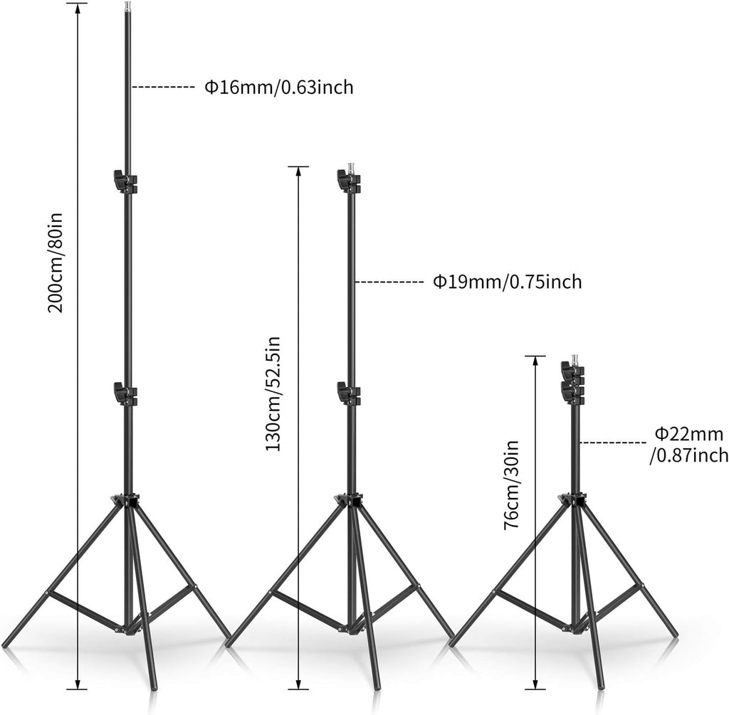 Photo Studio Lighting Kit Set with Softbox and Light Stand N353995