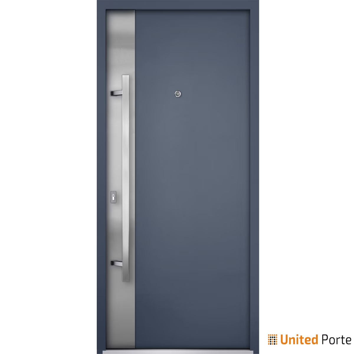 36 x 80 inches Right-Hand Inswing Steel Prehung Door K1340