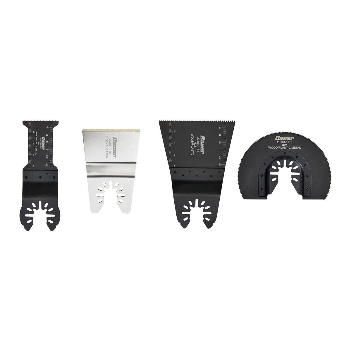 Oscillating Multi-Tool Blade Set, 4-Piece X75006