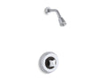 Shower Valve Trim with Lever Handle and Showerhead I428