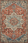 Red Multi Rug 9'3 x 13' H24913