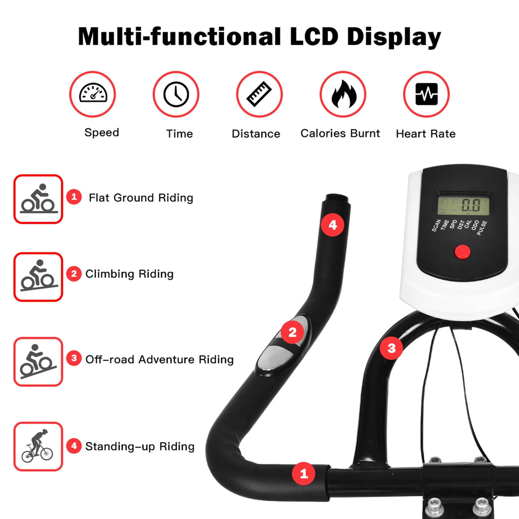 Exercise Bike with Adjustable Resistance B98296