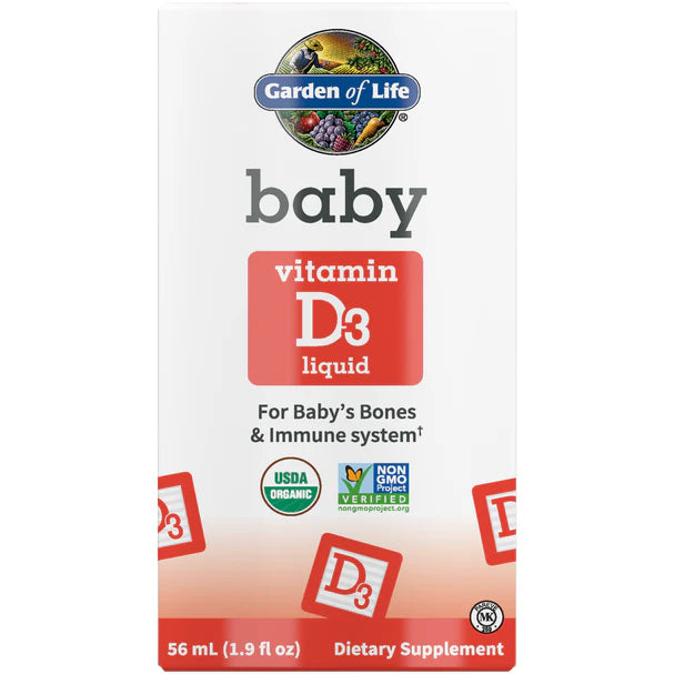 Baby Vitamin D3 Liquid 1.9 fl. oz. B3902