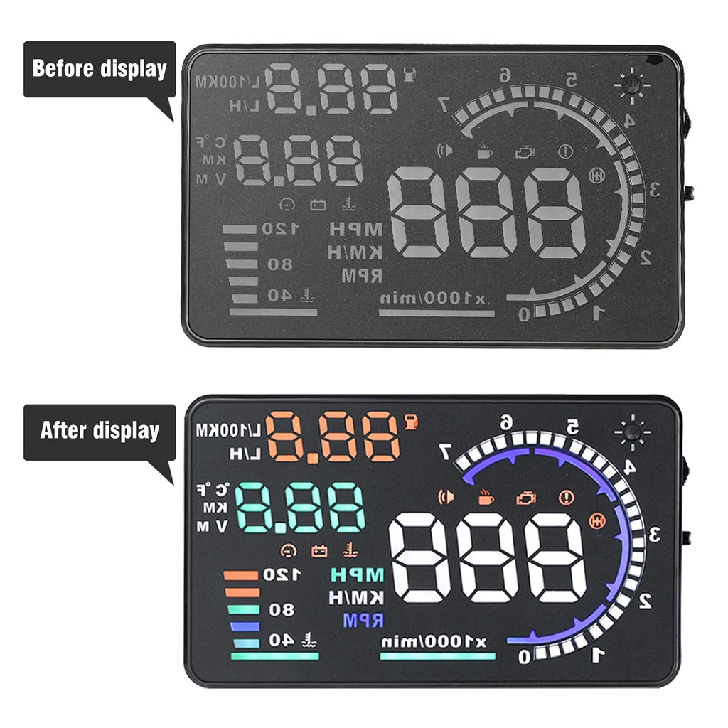 5.5 inches Multi Color Car HUD Head up Display O404630