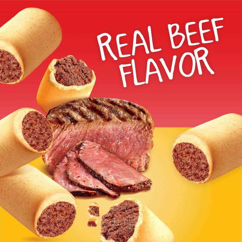 Real Beef Flavor Dog Treats R7448