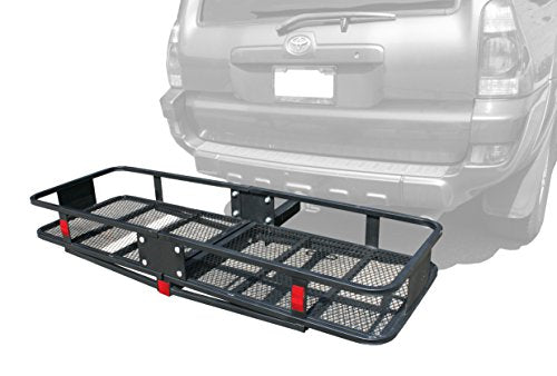 500 lb. Capacity Steel Hitch Mount Folding Cargo Carrier N255060