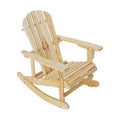 Solid Wood Adirondack Rocking Chair G631064