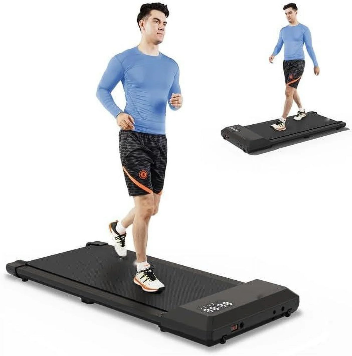 Under Desk Treadmill 2 in 1 Electric Walking Pad 2.5HP T1933