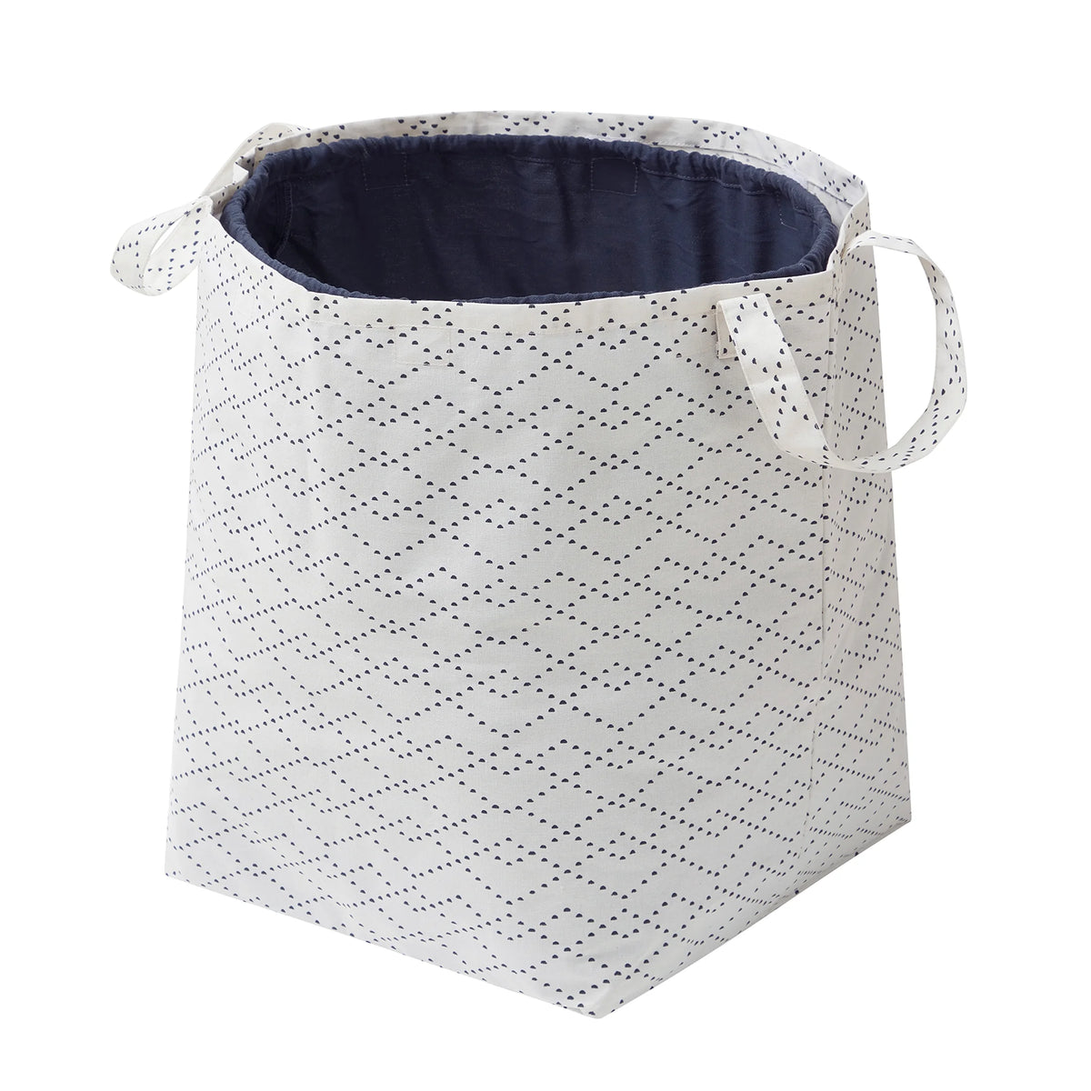 2 Pack White Black Drawstring Laundry Tote X492830