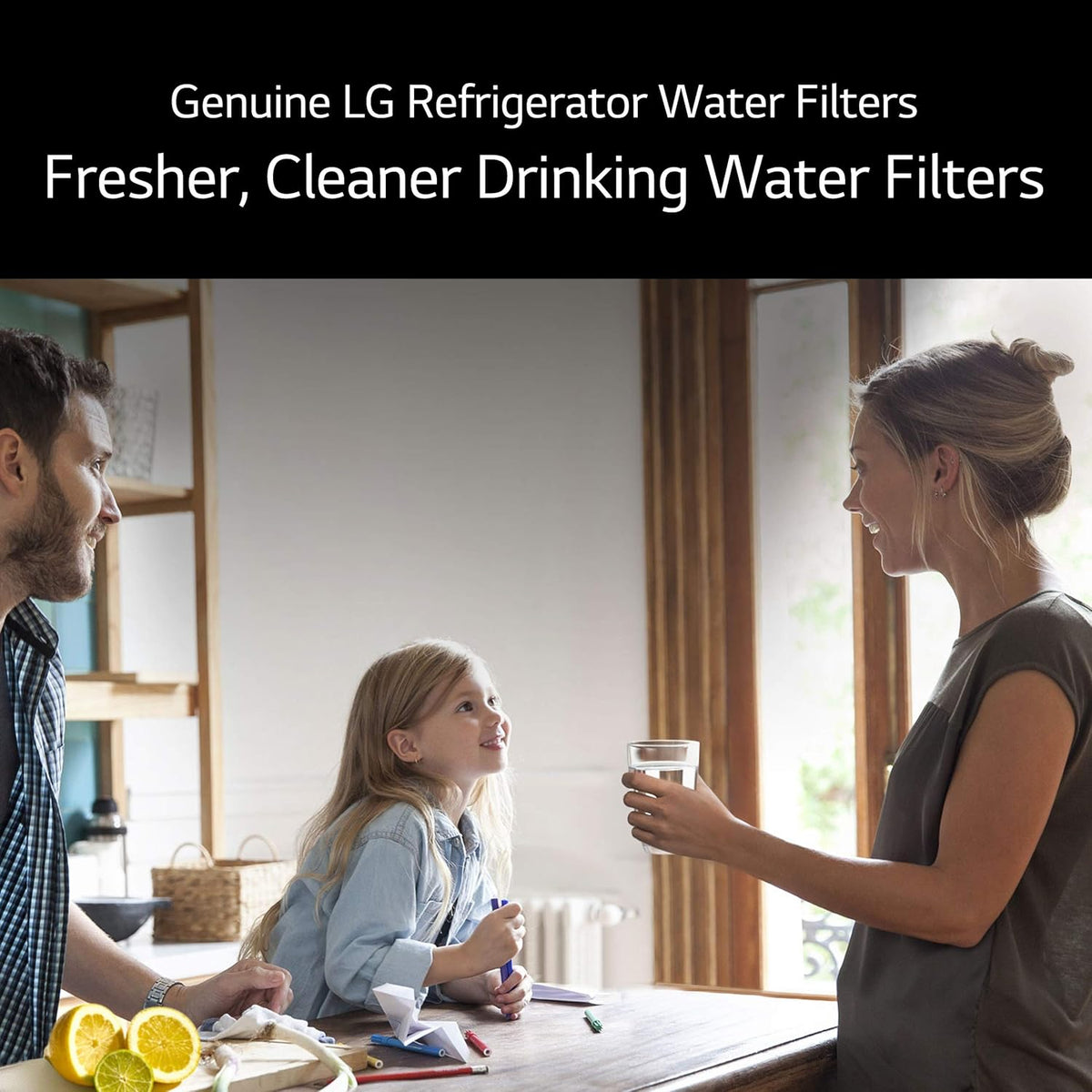 White Pack of 2 Replacement Refrigerator Water Filter G63451