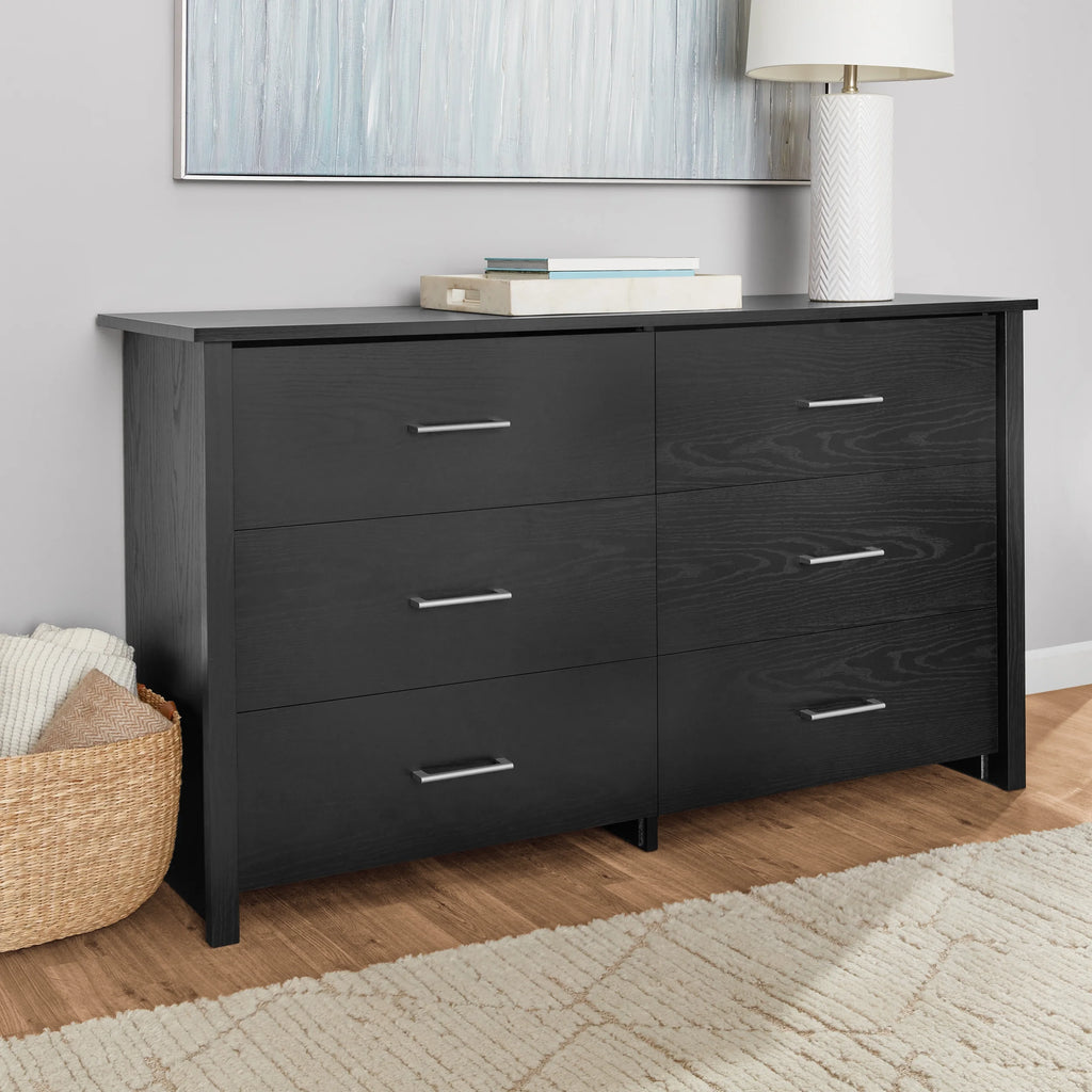 Soft White 6-Drawer Dresser M12541