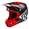 Red/White/Black Carbon Fiber Helmet K41586