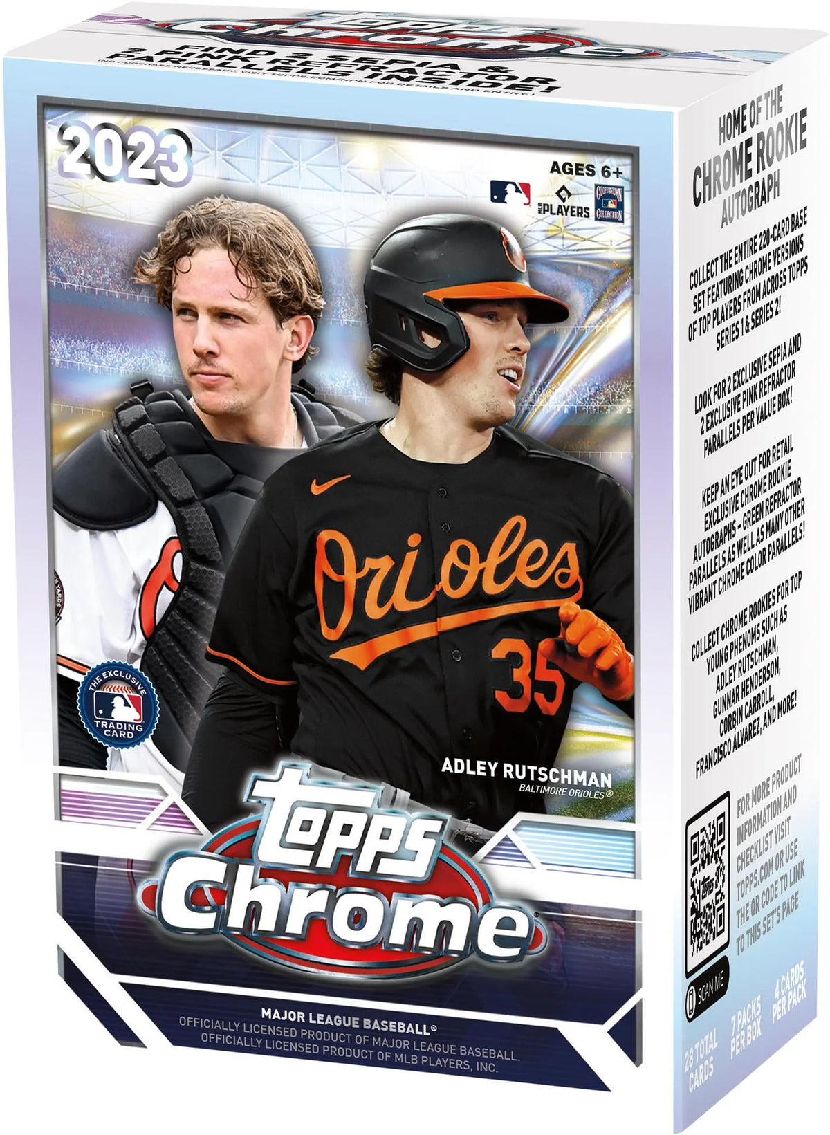 2023 Topps Chrome Baseball Value Box W644