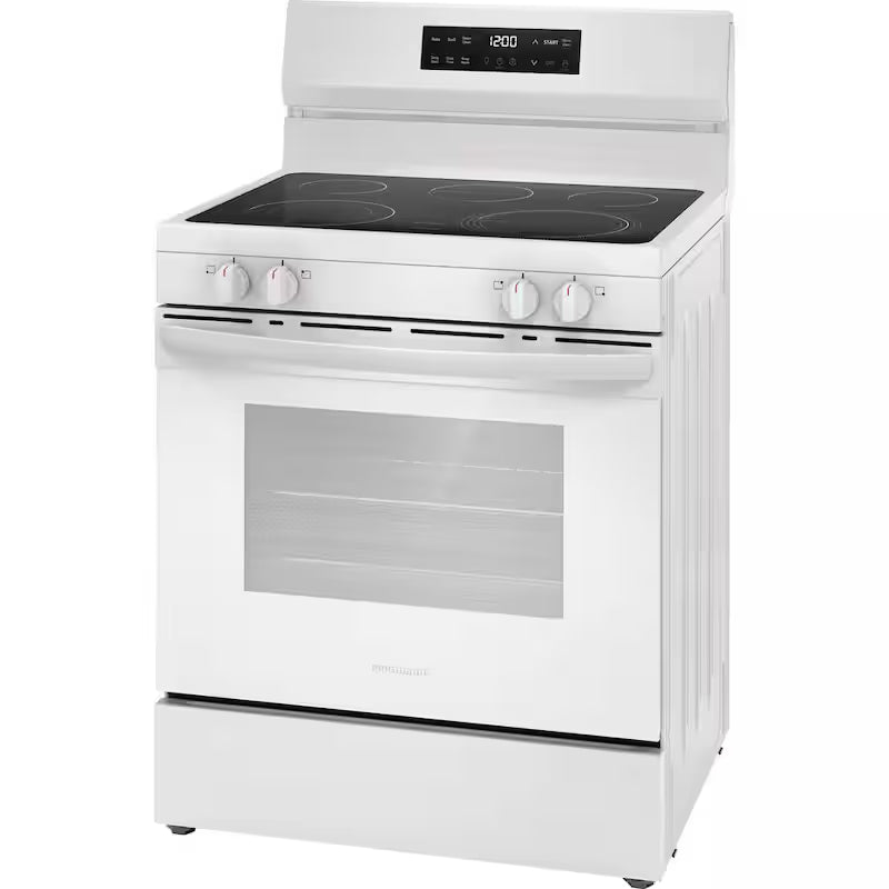 White 5 Element Freestanding Electric Range K9662