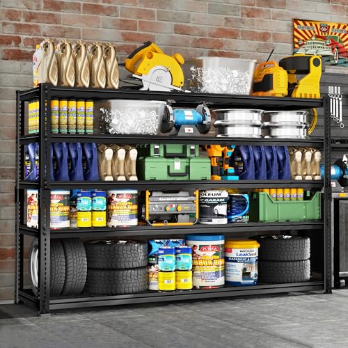 5 Tier Heavy Duty Adjustable Metal Garage Shelving P3062