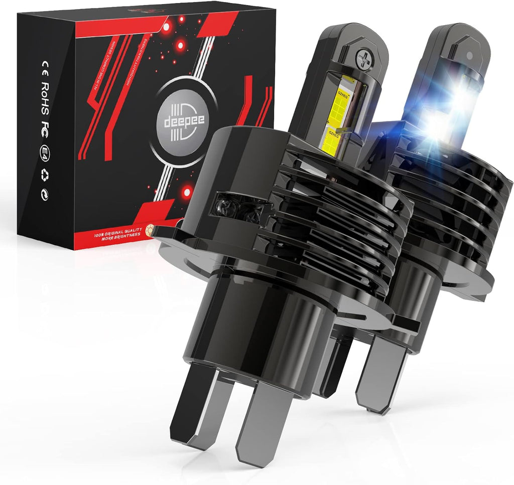 LED Headlight Bulb Conversion Kit 120W 20000LM 6500K Cold White Pack of 2 Z681131