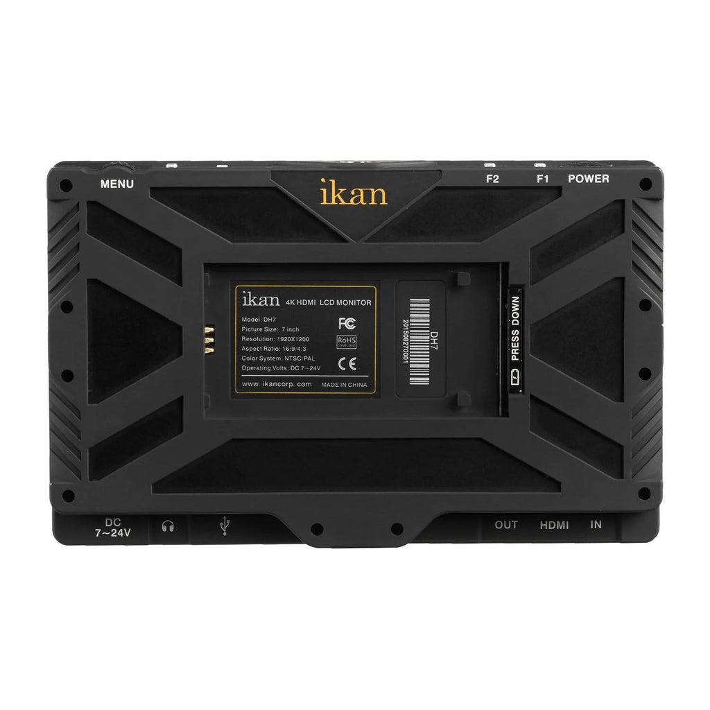 7x22 4K HDMI On-Camera Field Monitor E980