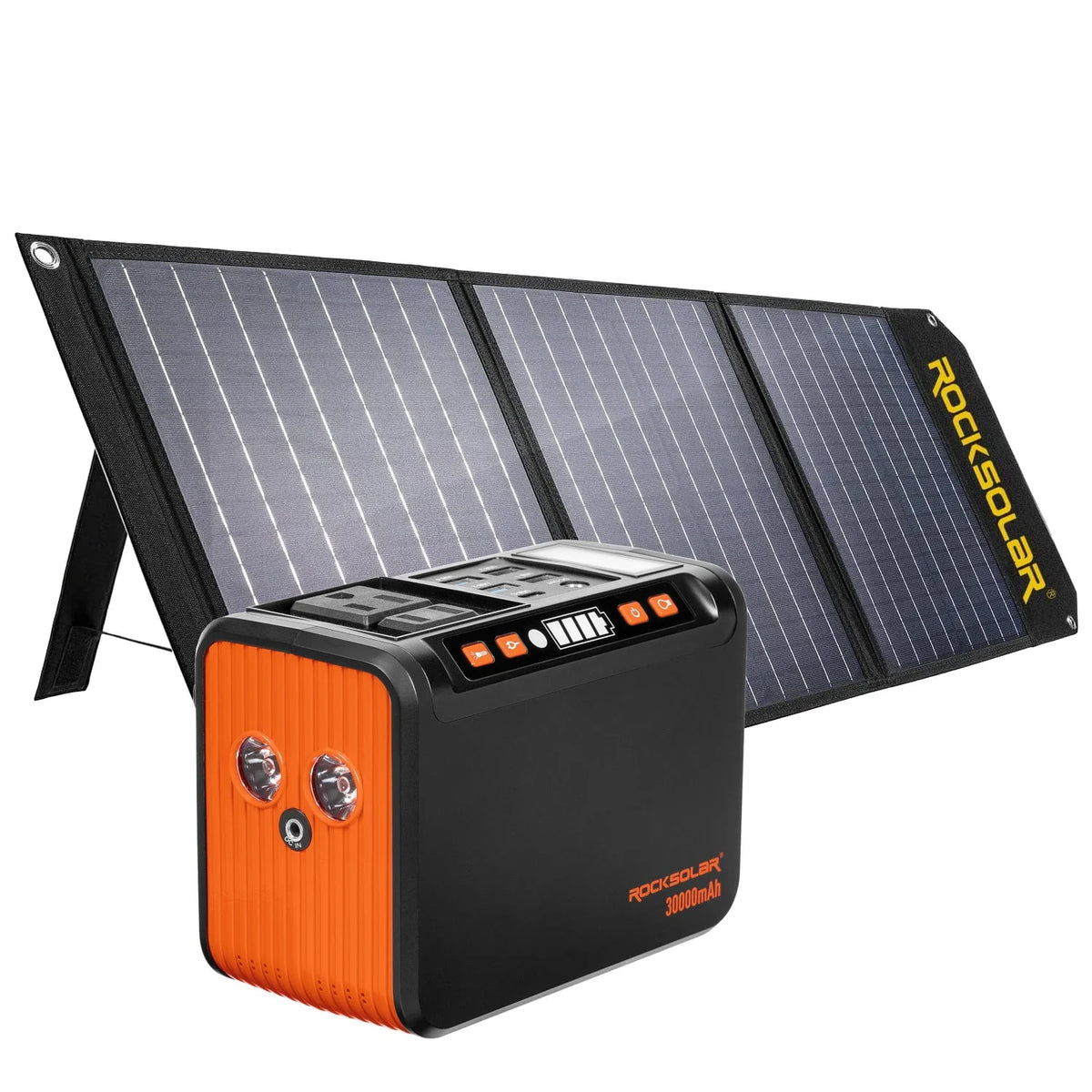80W Portable Power Station with 30W Foldable Solar Panel S872065