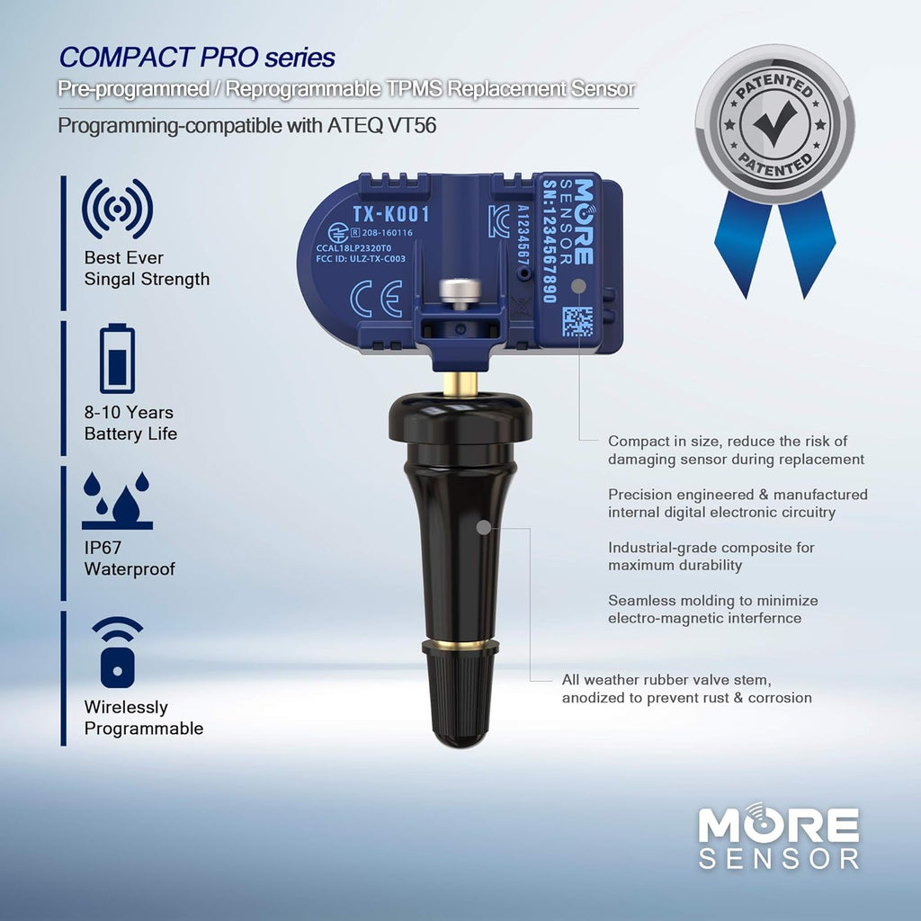 TPMS Tire Pressure Sensor 4-Pack J4617
