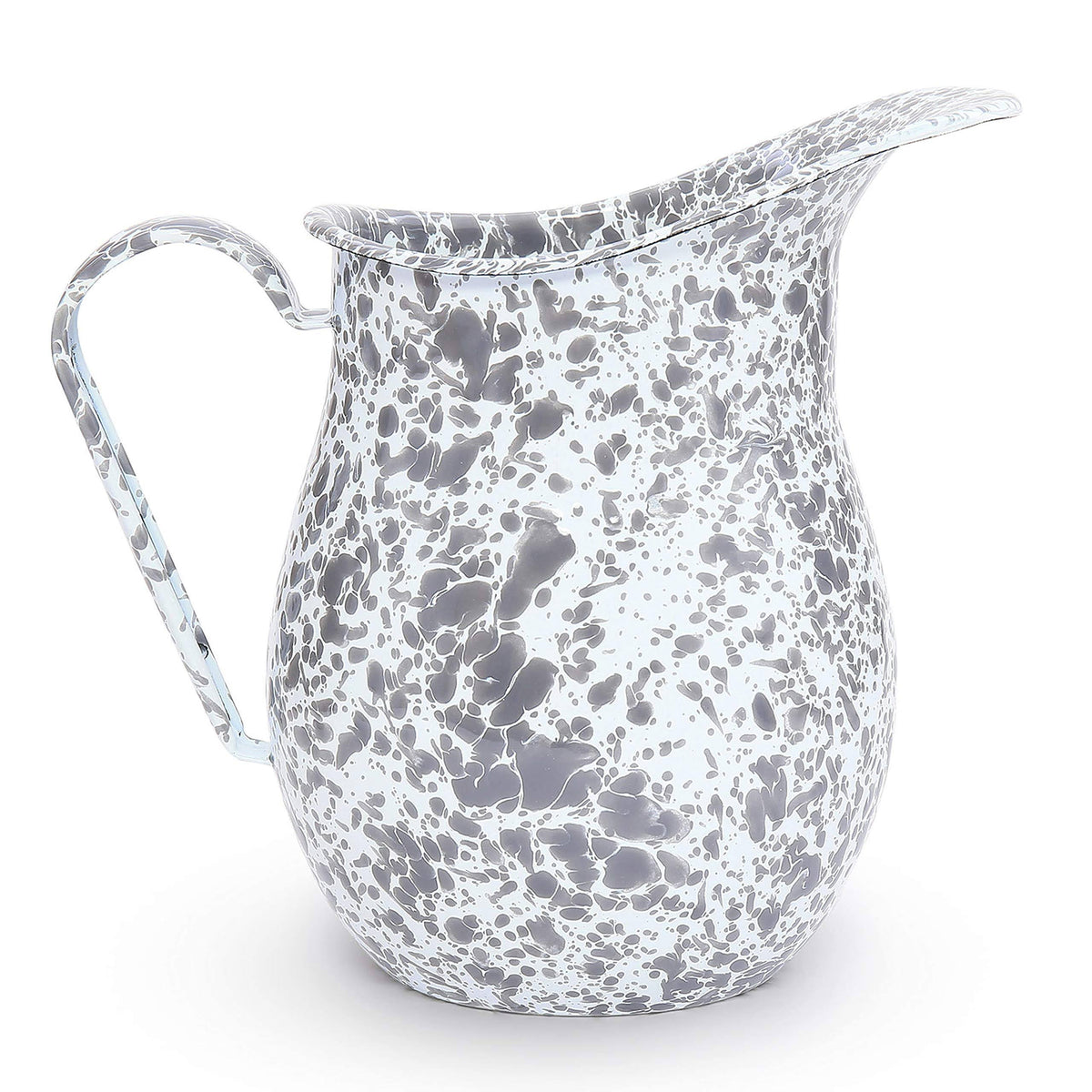 Grey & White Marble Enamelware Pitcher L767514