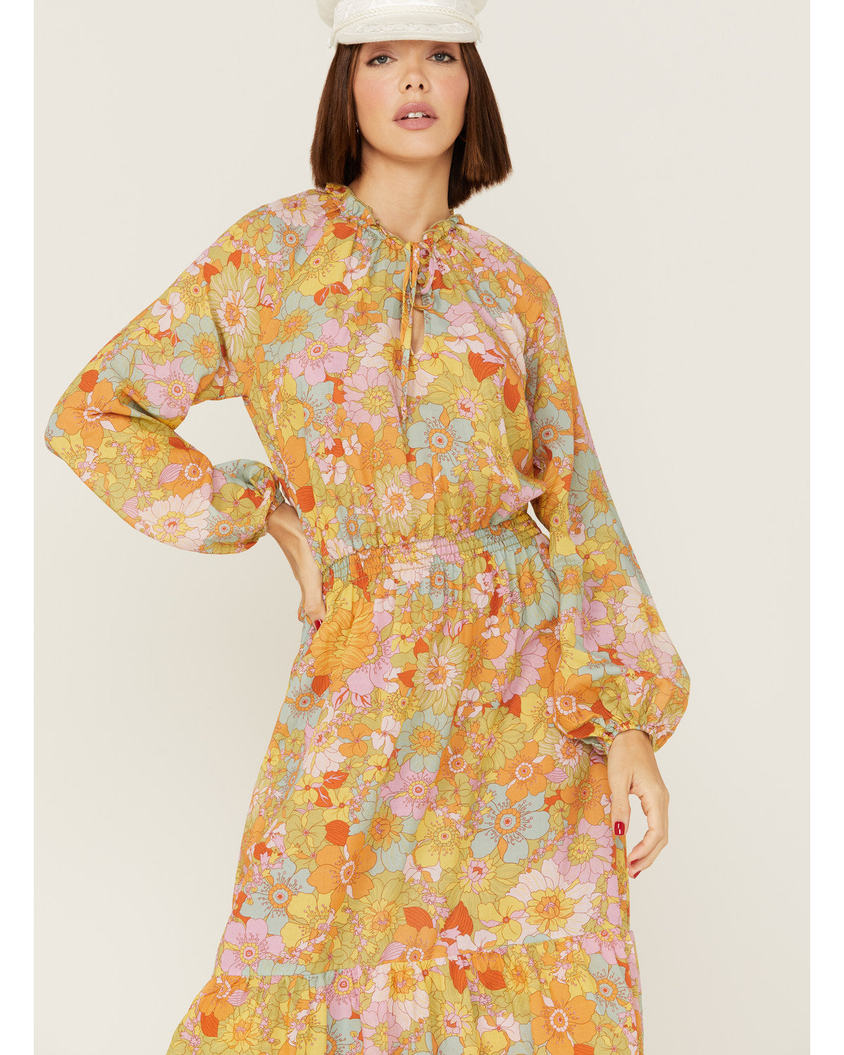Multi Medium Midi Dress C151241