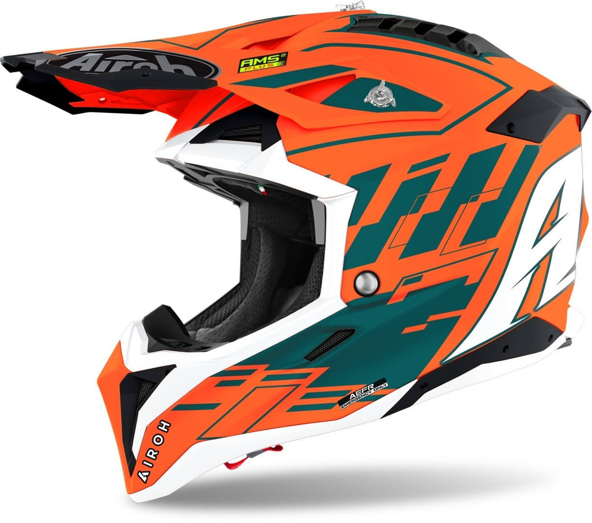 Glossy Orange Helmet Size XXL D536128