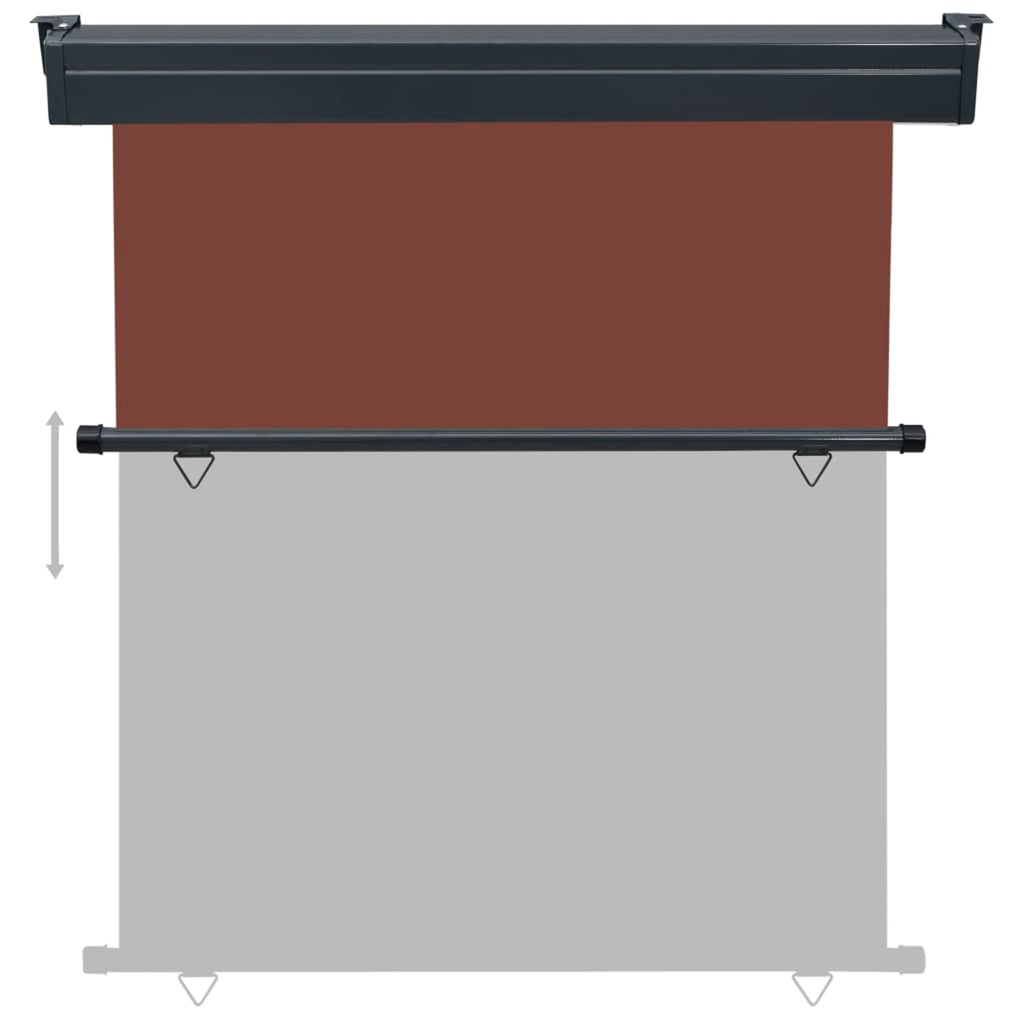 Brown Window Screen 63 x 98.4 Inches Y407350