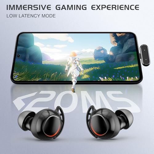 20ms Ultra-Low Latency Wireless Gaming Earbuds P64877