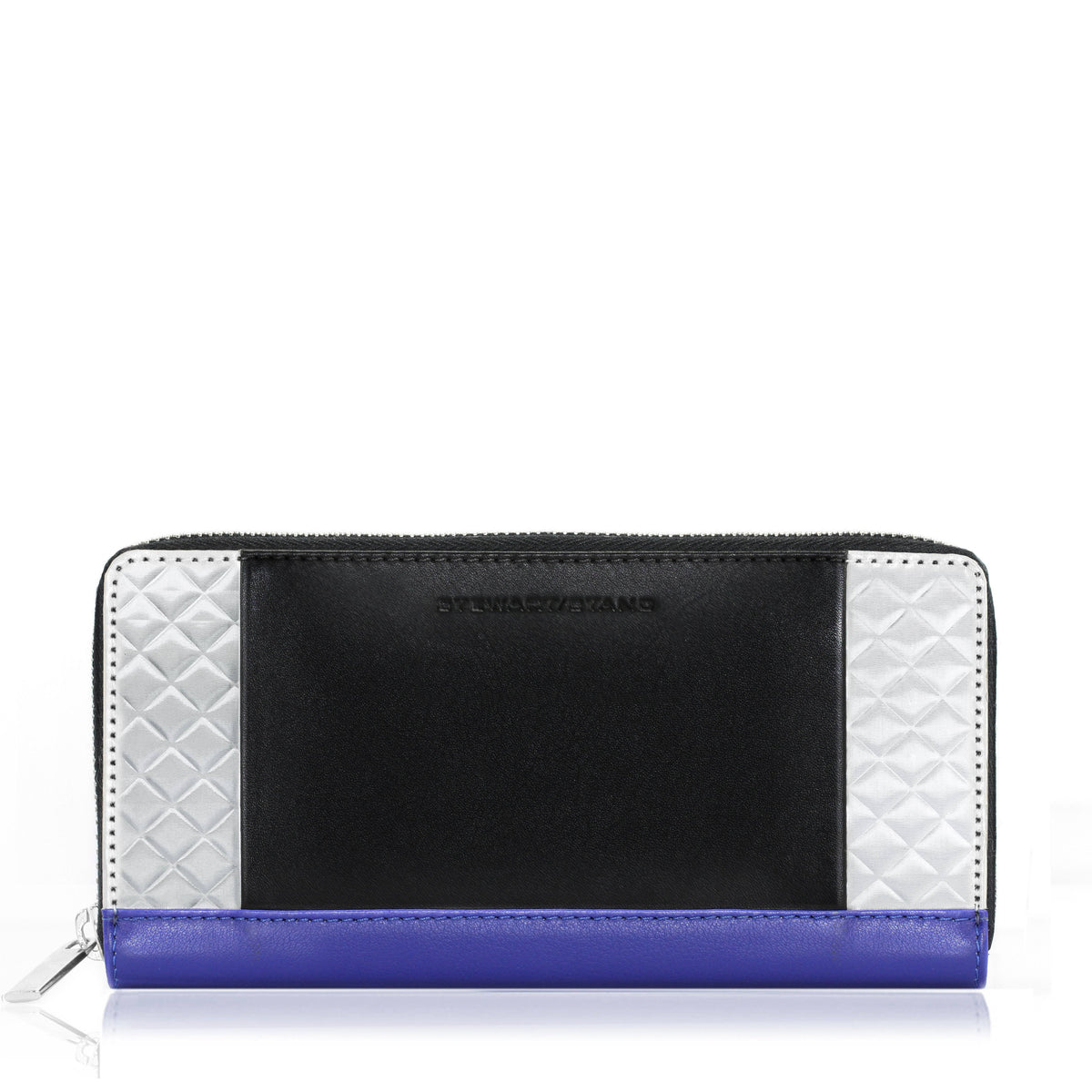 Stainless Steel Zipper Wallet W37277