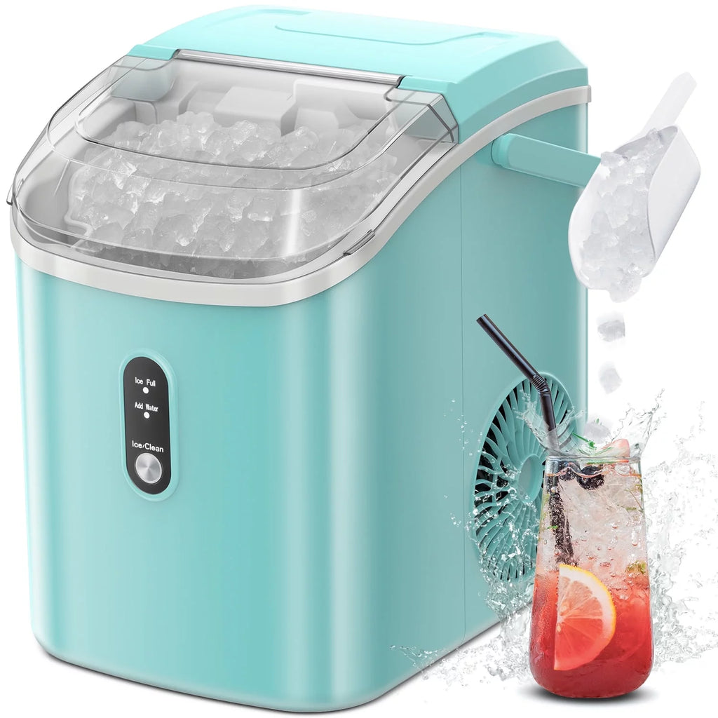 Portable Nugget Ice Maker with Self-Cleaning Function R52489
