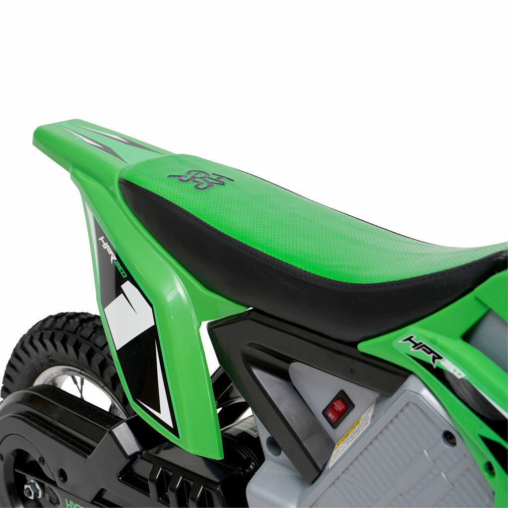Green 24 Volt Electric Motorcycle F214