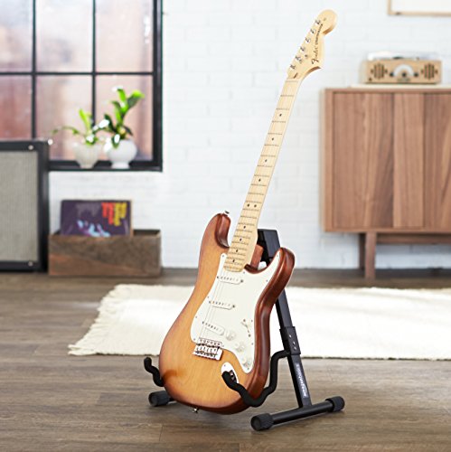Adjustable Folding A-shape Guitar Stand Black T184164