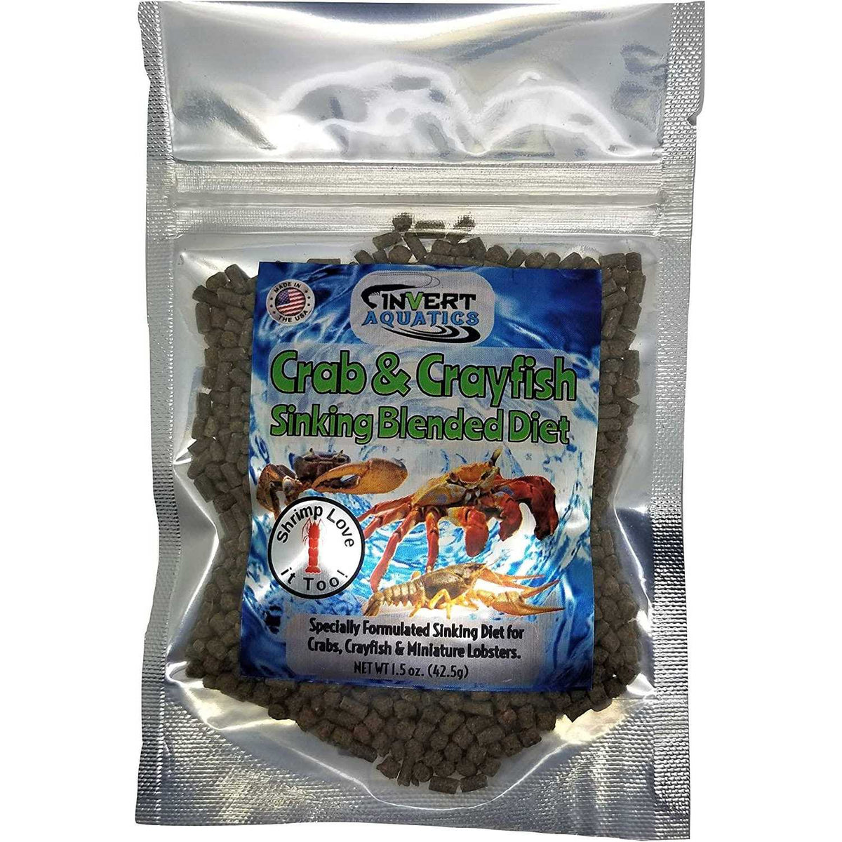 Crab & Crayfish Sinking Diet J1018