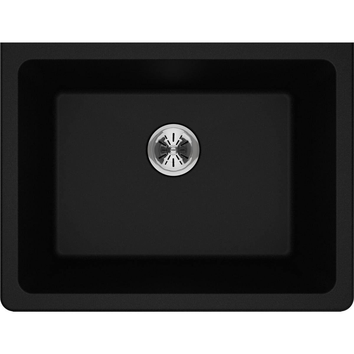 Black Undermount Laundry Sink U14190