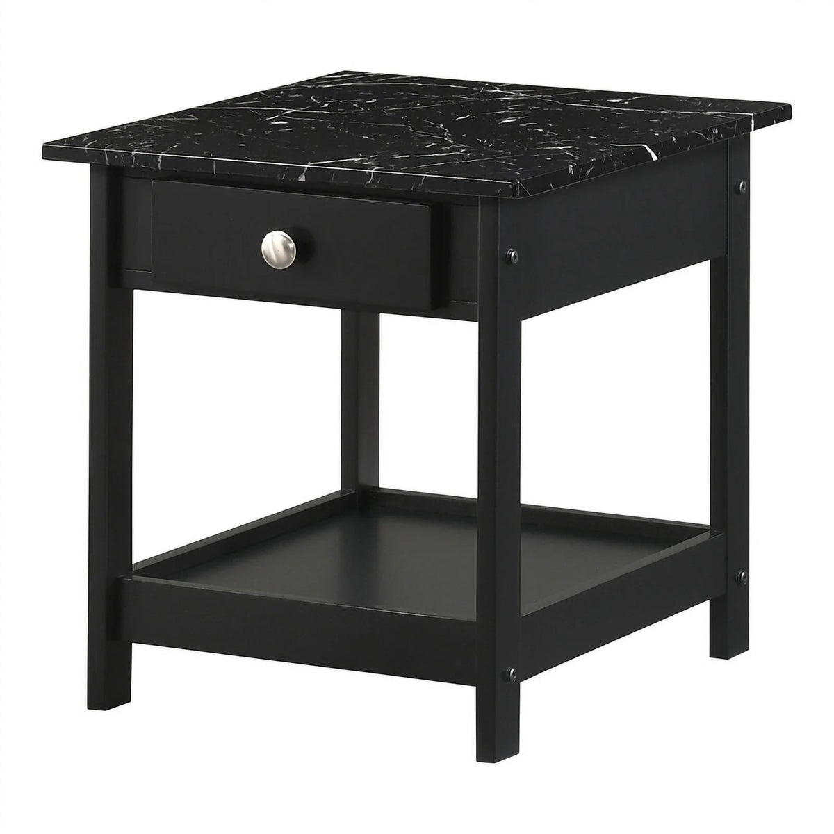 Black Wood 3-Piece Coffee Table Set H44773